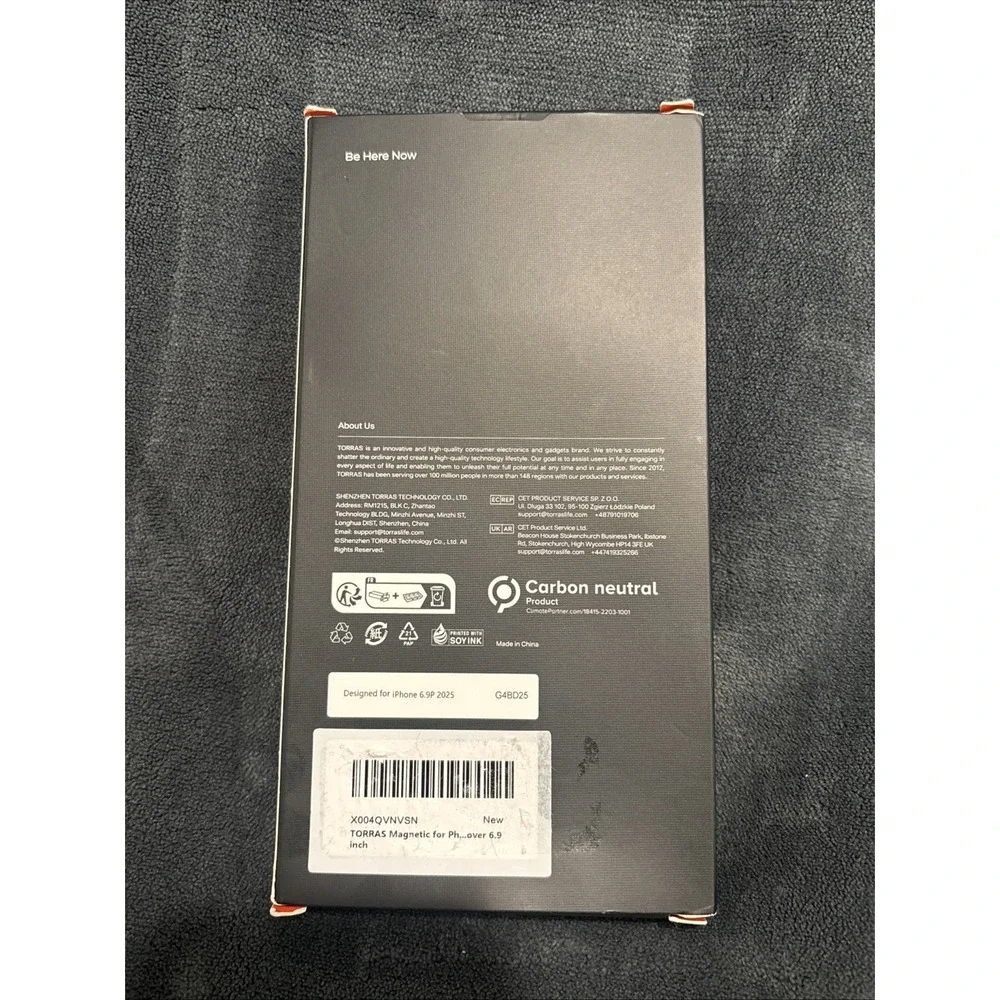 TORRAS Stronger Magnetic Case for‎ iPhone 17 Pro Max 6.9